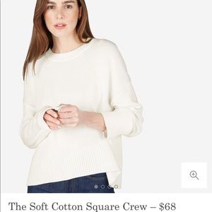 Everlane - The Soft Cotton Square Crew